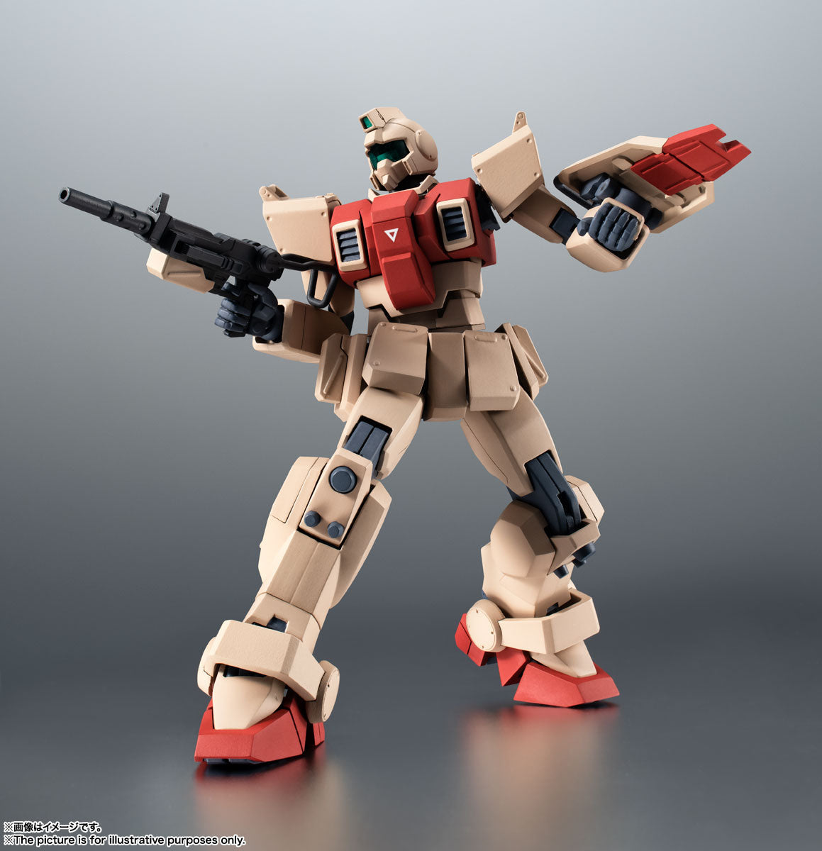 ROBOT Damashii (SIDE MS) RGM-79(G) GM Ground Type ver. A.N.I.M.E. (Reissue)