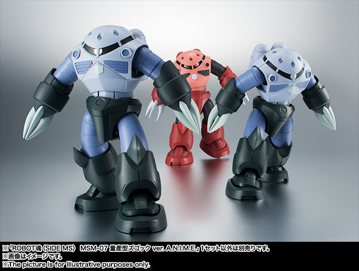 ROBOT Damashii SIDE MS MSM-07 Z'Gok Production Type ver. A.N.I.M.E. (Reissue)