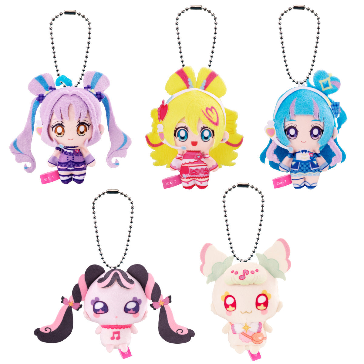 [PREORDER] You and Idol Precure Fluffy Mascot Set 01