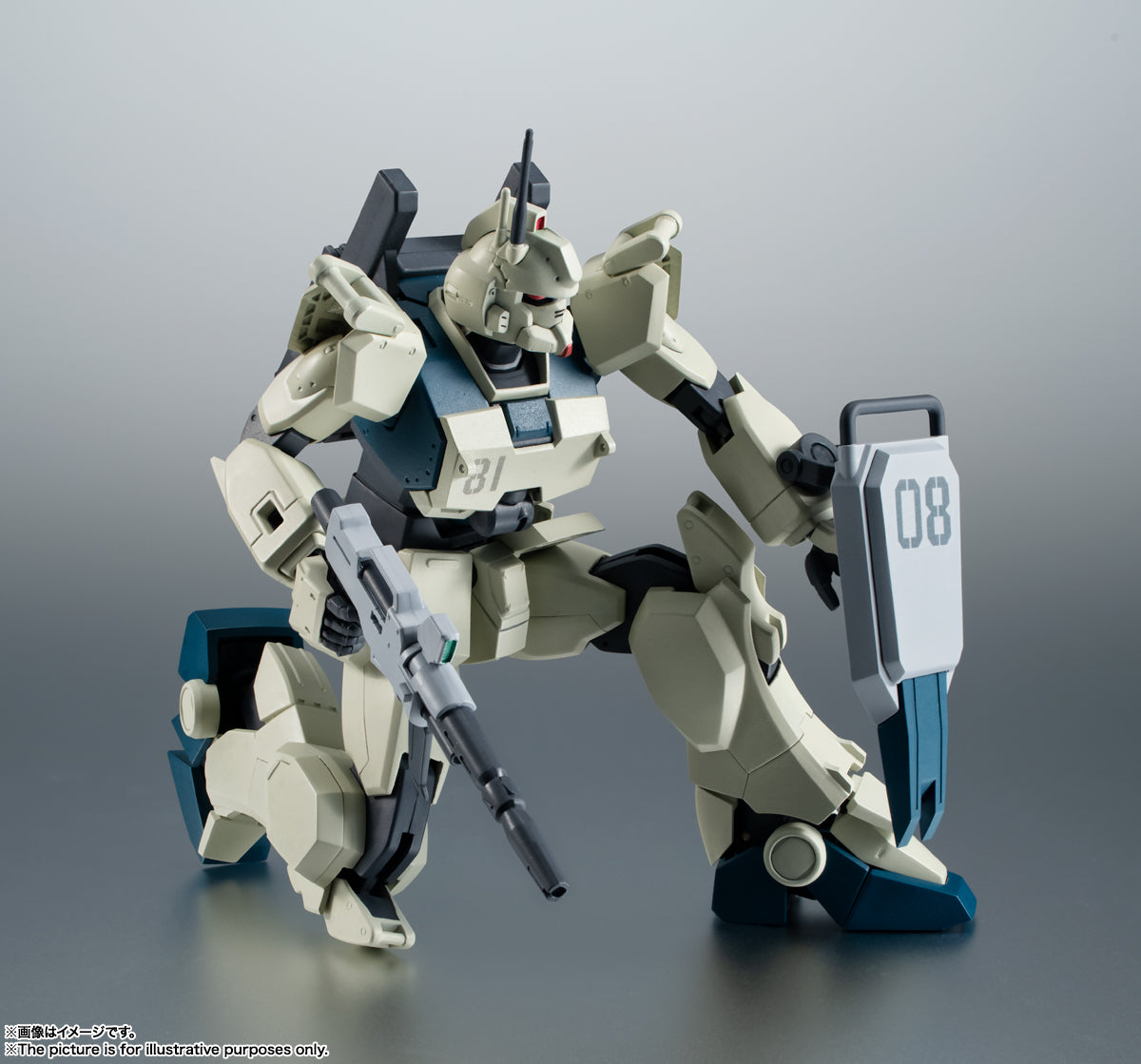 ROBOT Damashii (SIDE MS) RX-79(G) Ez-8 Gundam Ez-8 ver. A.N.I.M.E.