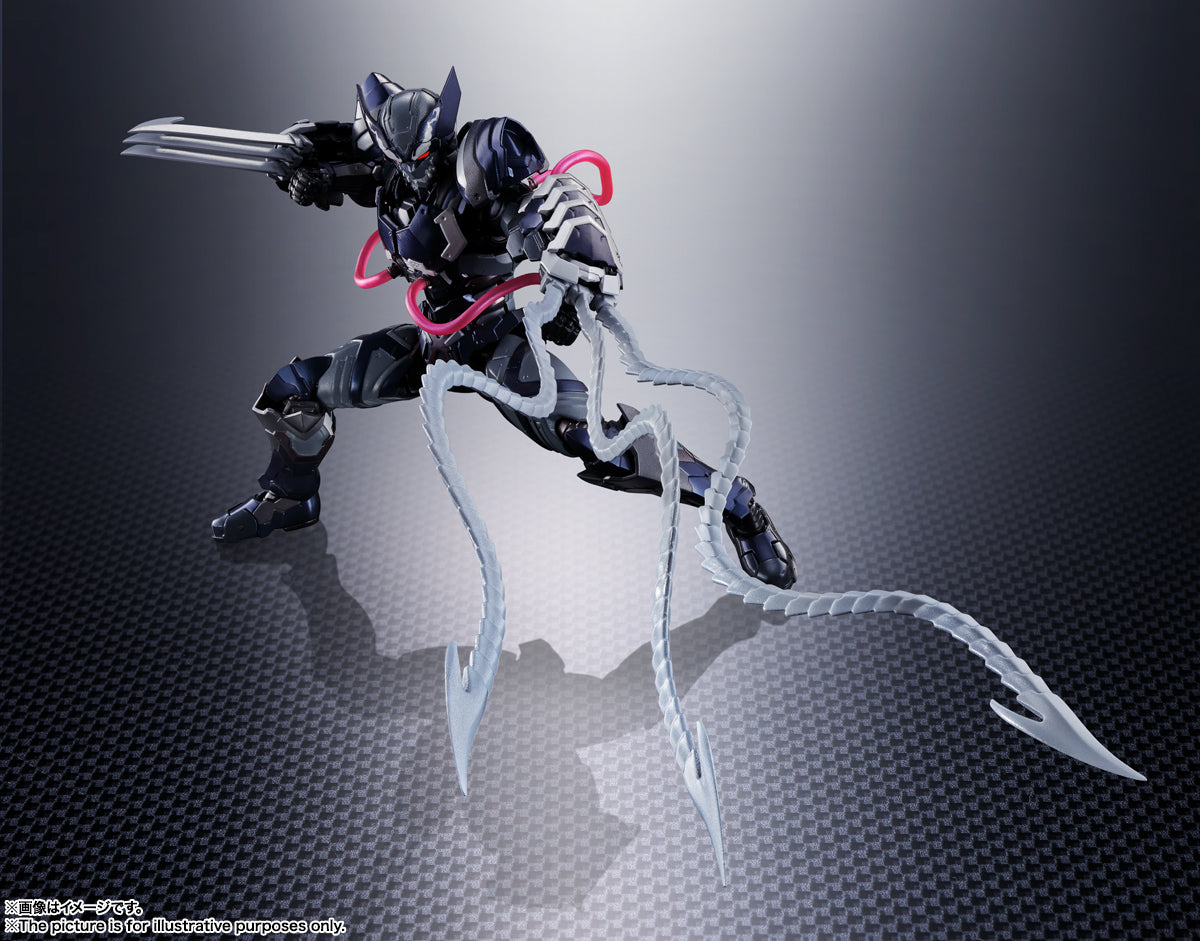 SH Figuarts Tech-on Avengers Venom Symbiote Wolverine