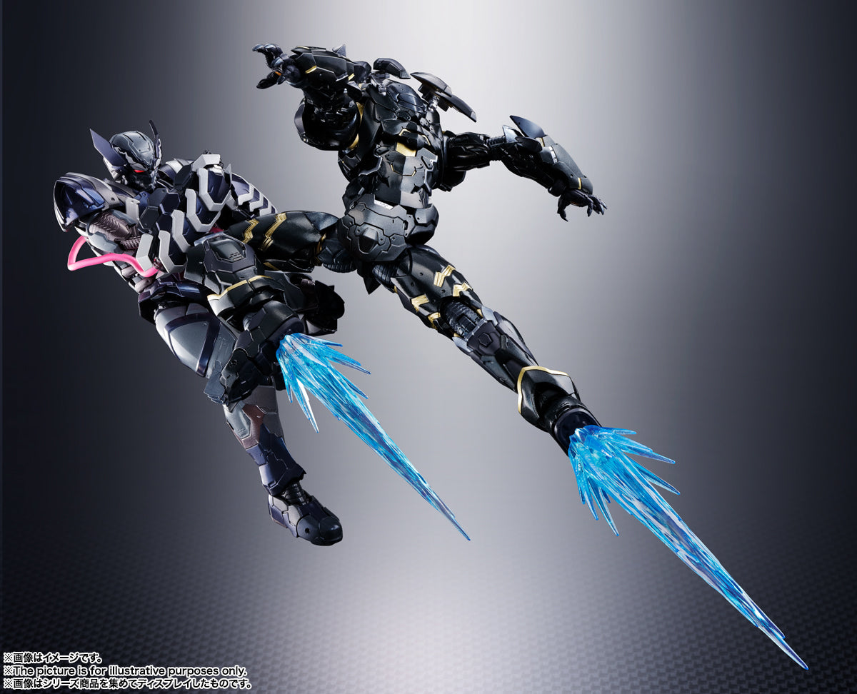 SH Figuarts Tech-on Avengers Venom Symbiote Wolverine