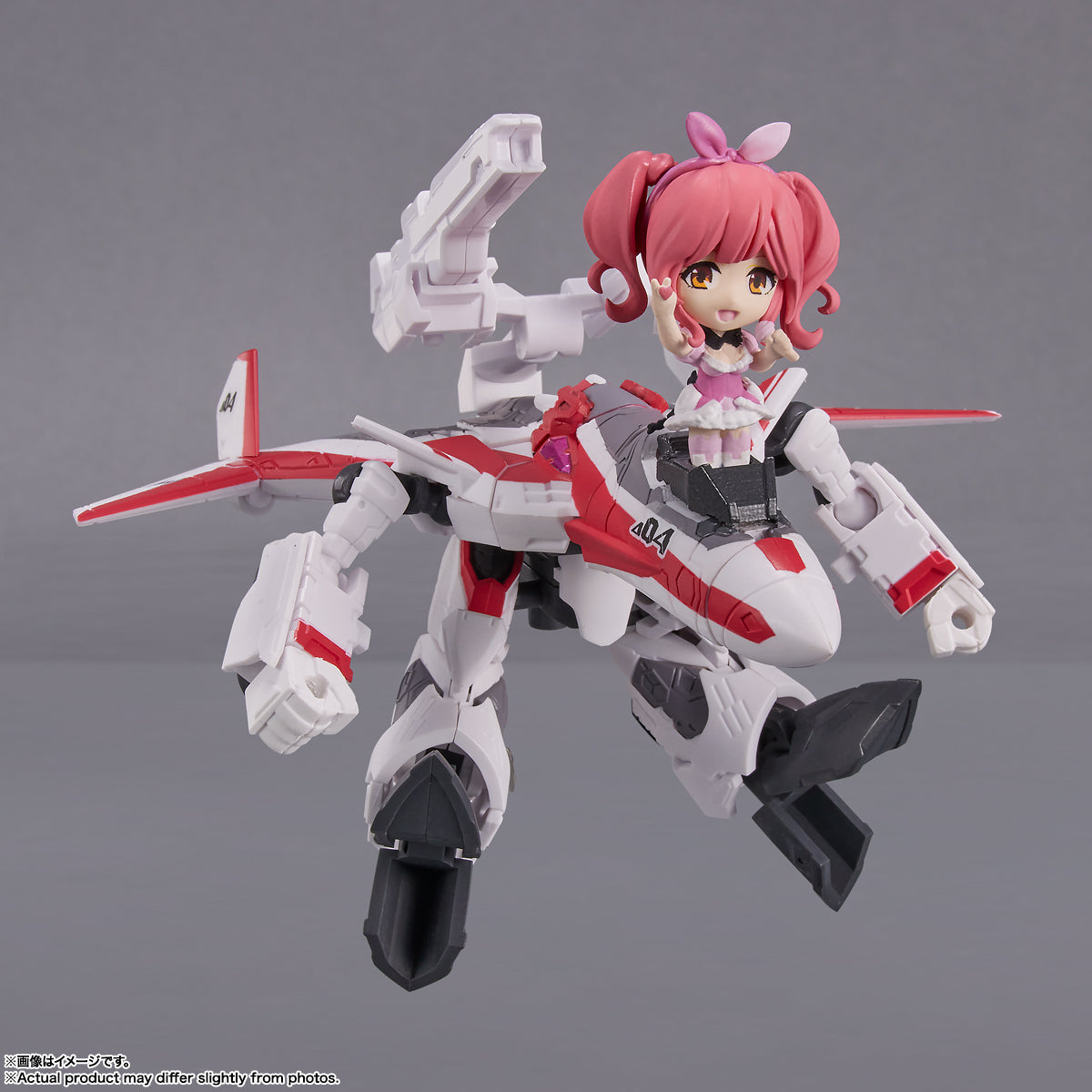 Macross Tiny Session VF-31C Siegfried (Mirage Farina Jenius) w/ Makina Nakajima