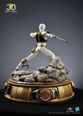 [PREORDER] WayStudios Mighty Morphin White Ranger 1/4 Scale Statue