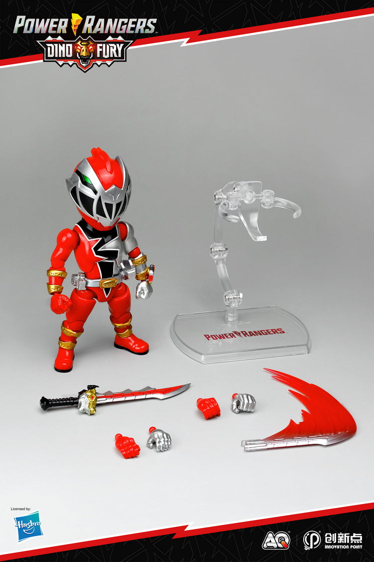 Action Q Dino Fury Red Ranger