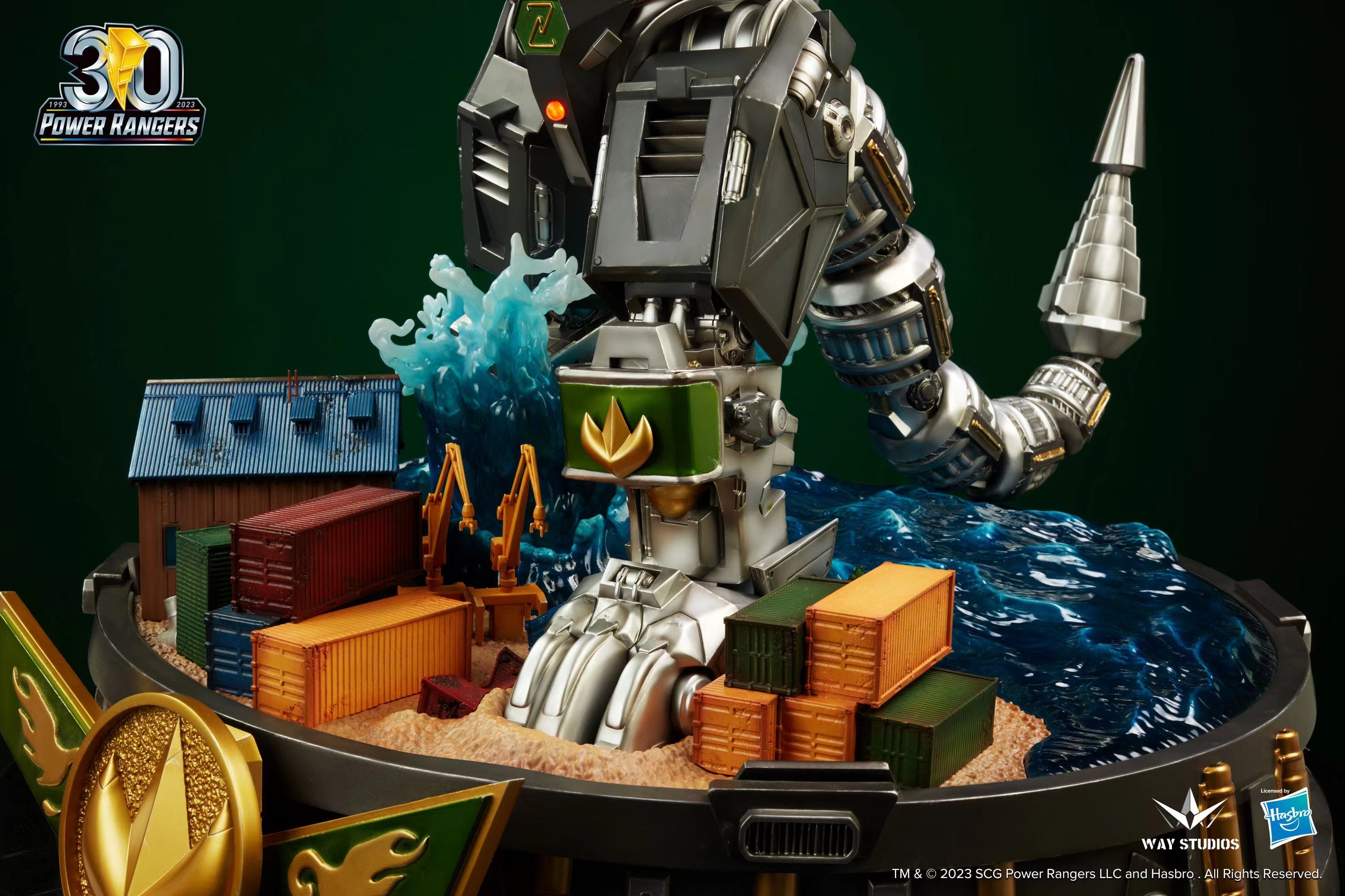 WayStudios Power Rangers Dragonzord Statue