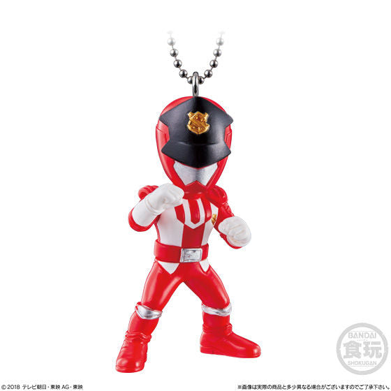 Lupinranger VS Patoranger Mascot Keychains