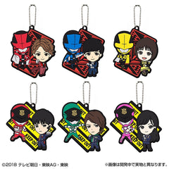 Lupinranger & Patoranger Mascot Keychains