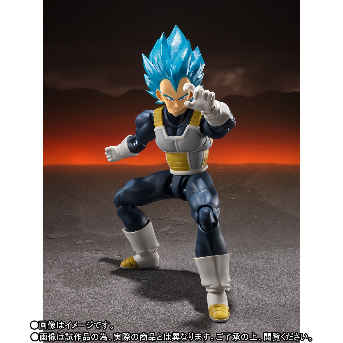 SH Figuarts Super Saiyan God Super Saiyan Vegeta Super