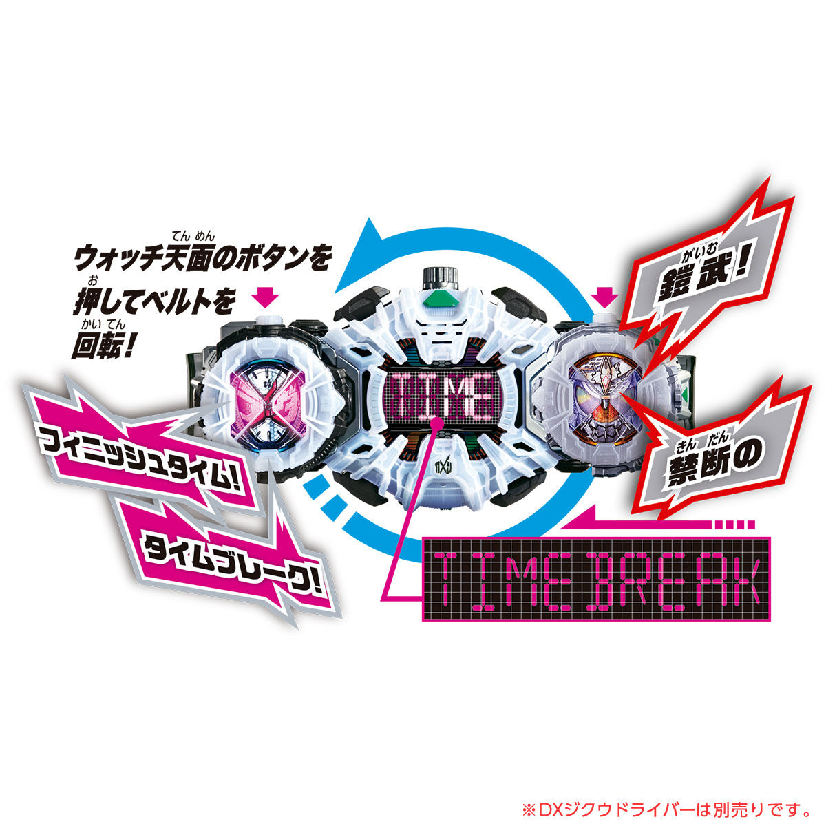 DX Kiwami Arms RideWatch