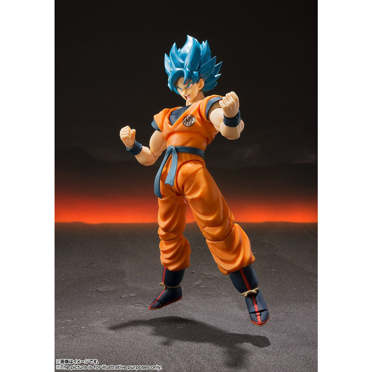 SH Figuarts Super Saiyan God Super Saiyan Goku Super