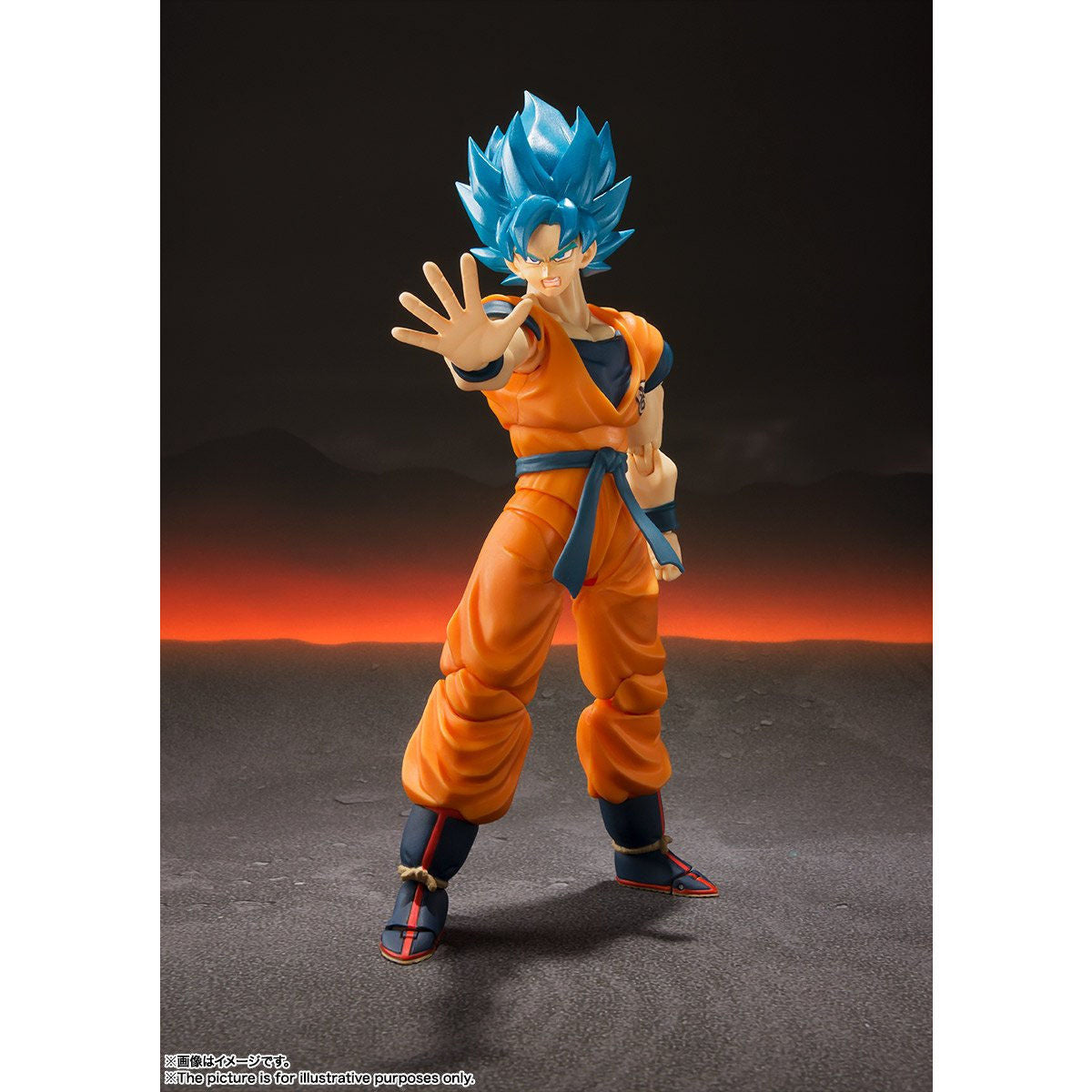 SH Figuarts Super Saiyan God Super Saiyan Goku Super