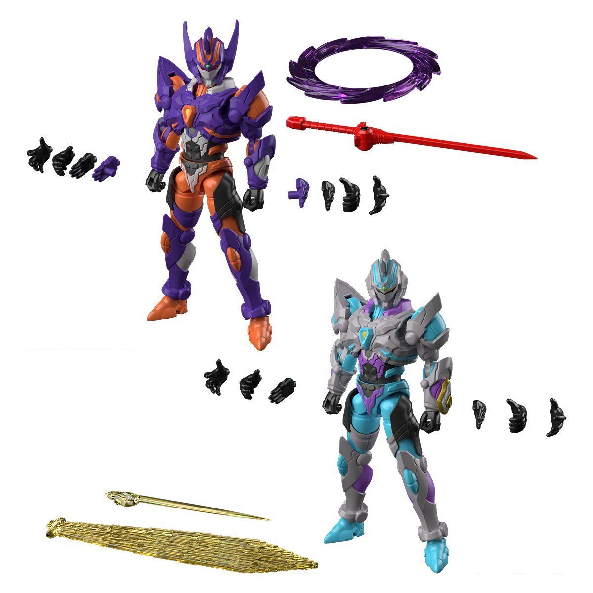 Super Minipla SSSS Gridman GridKnight & Gridman Initial Fighter Set