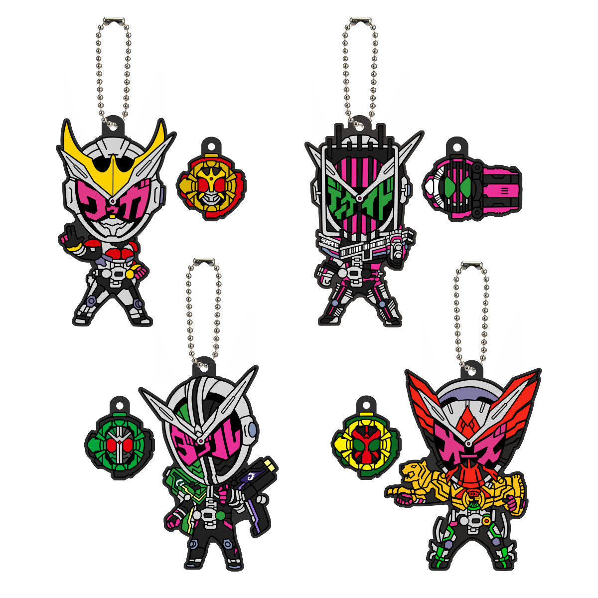 Zi-O Rubber Mascot Special Set