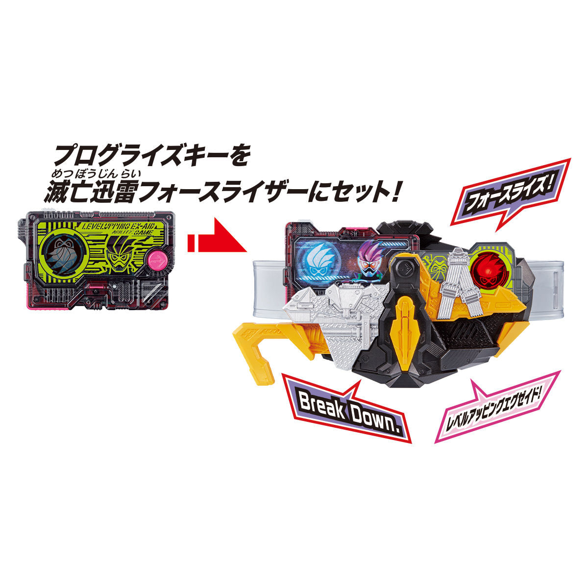 DX Level Upping Ex-Aid Progrise Key