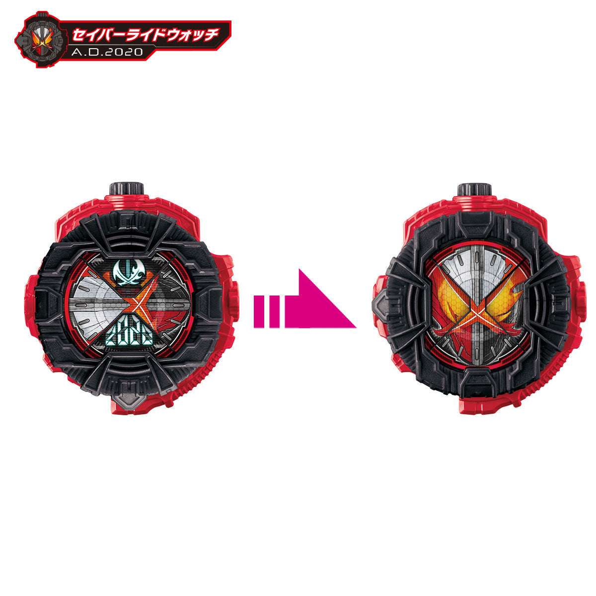 DX Kamen Rider Saber & Decade Complete Form 21 Ride Watch Set