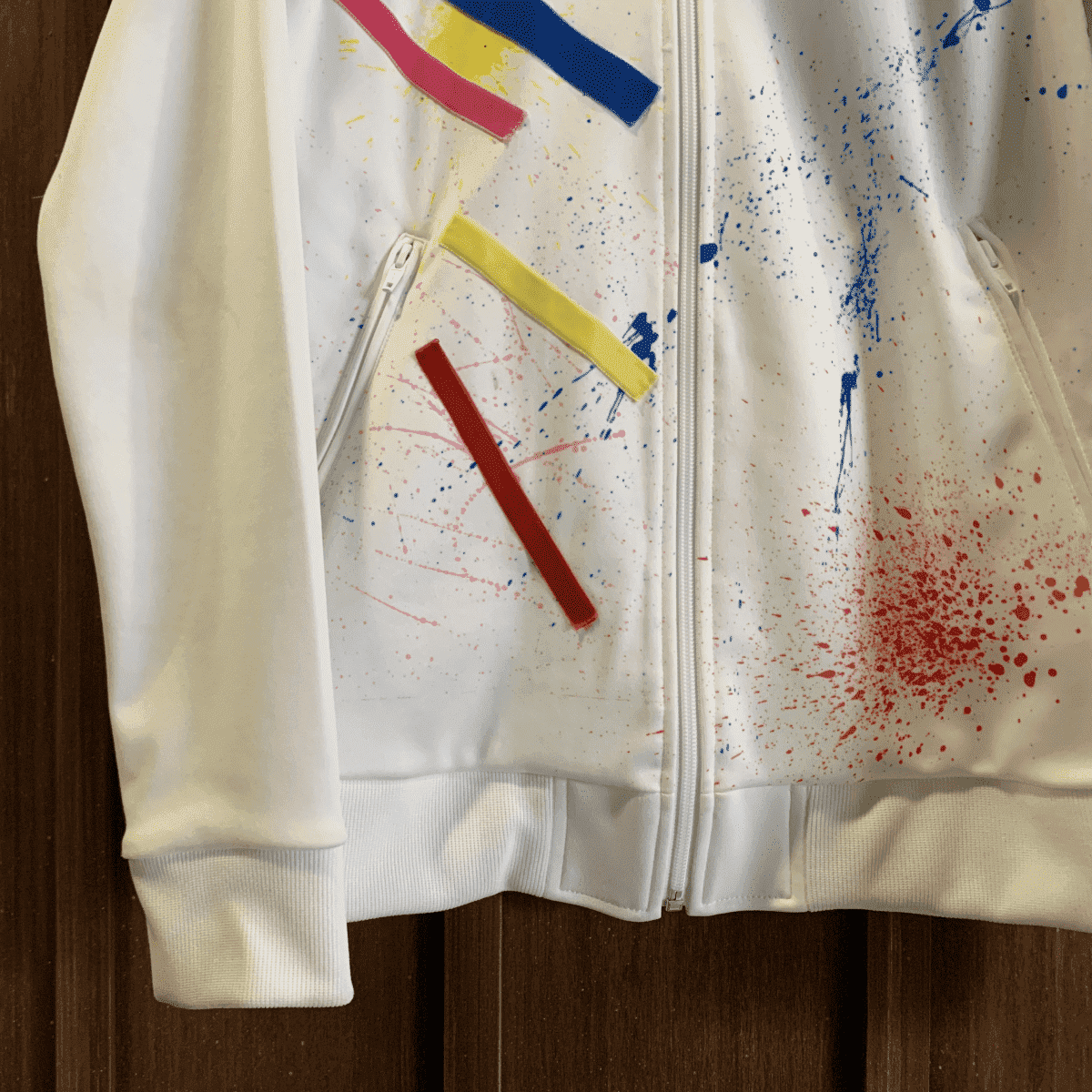 Kaito's Paint-Splattered Jacket