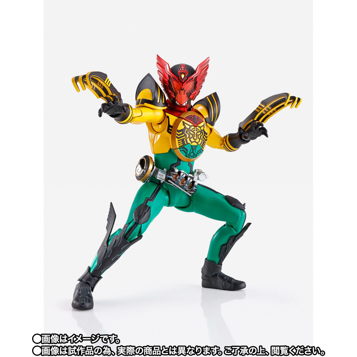 SH Figuarts Kamen Rider OOO Super Tatoba Combo