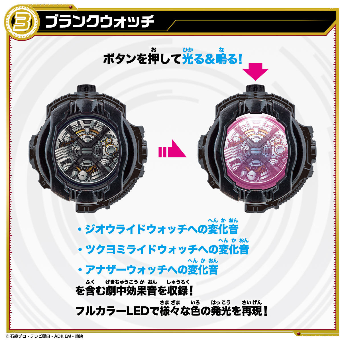 DX RideWatch Quartzer Set 03