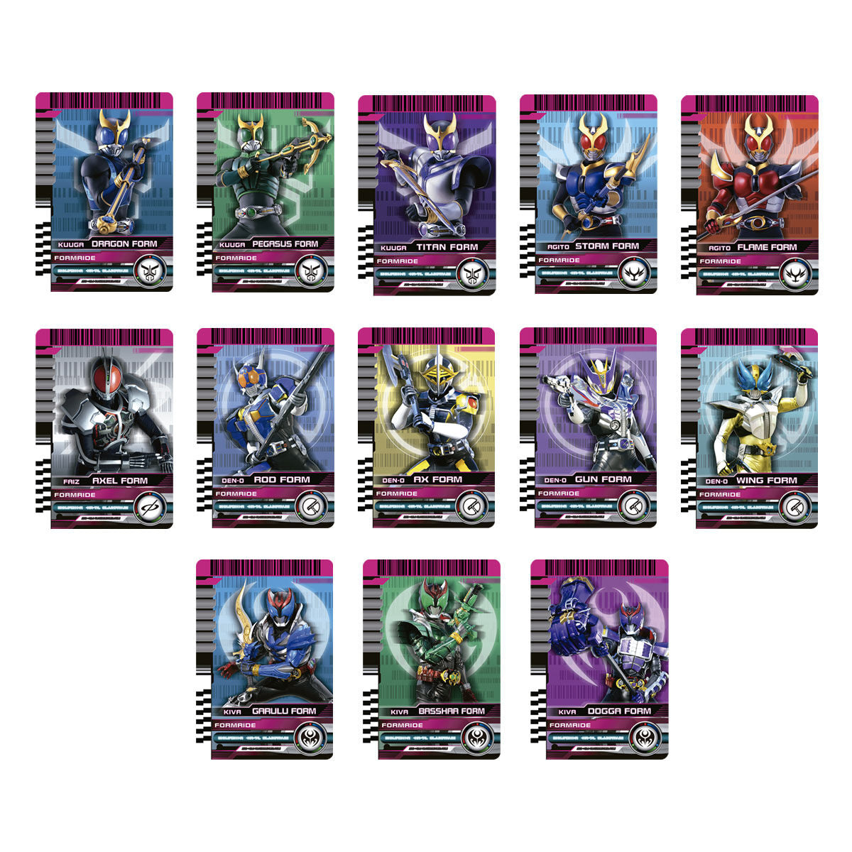 CSM Rider Card Set - Decade