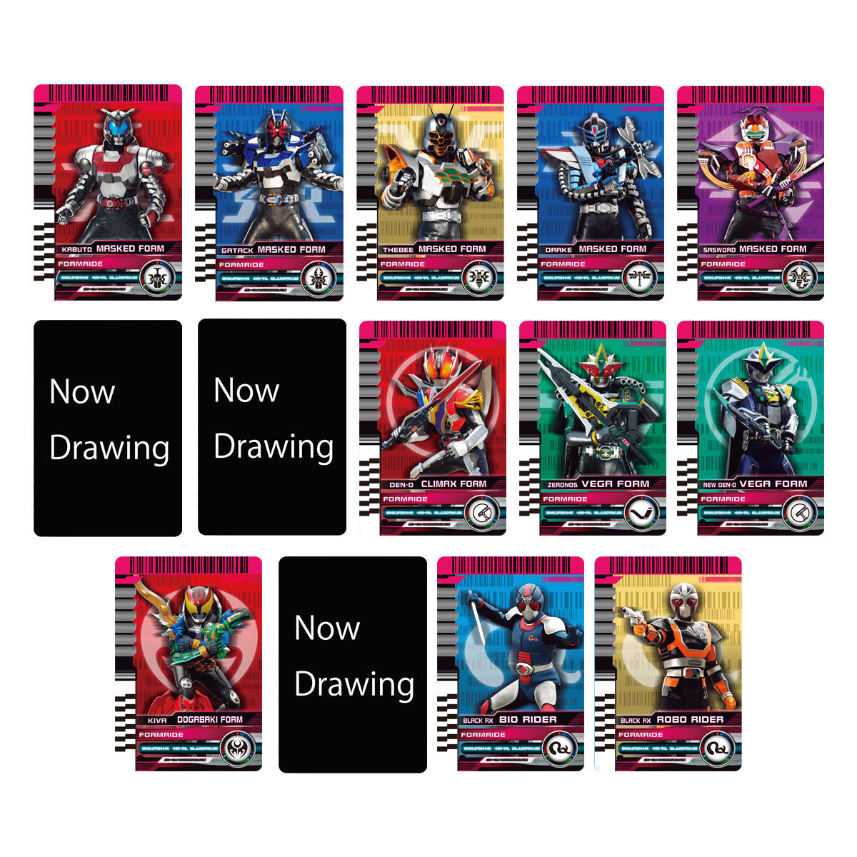 CSM Rider Card Set Extra