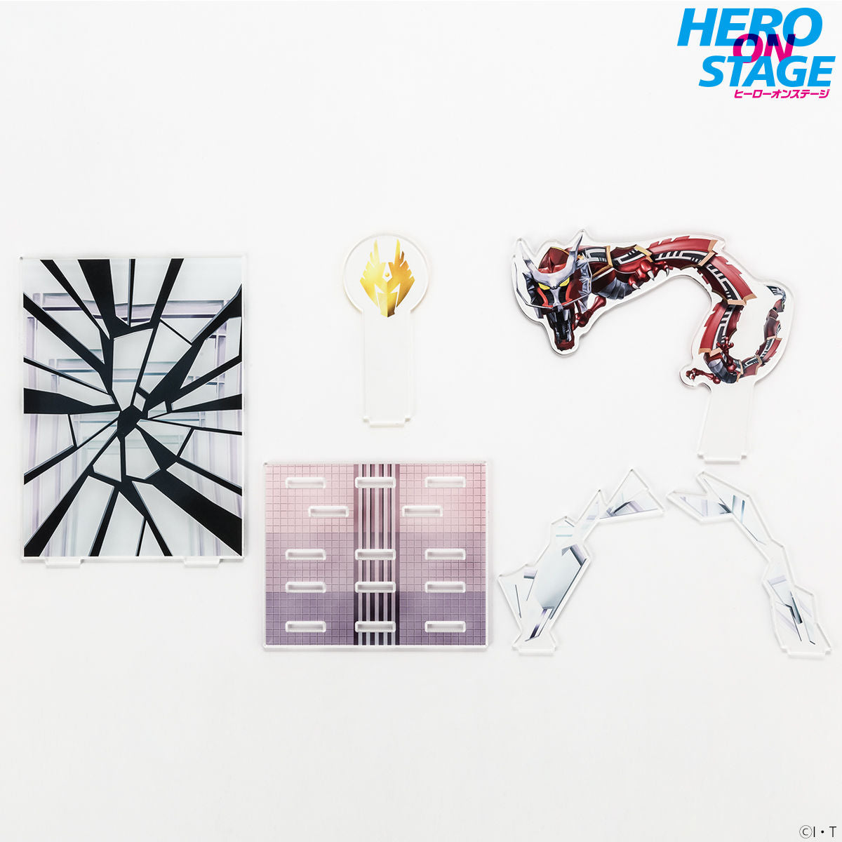 Hero On Stage Kamen Rider Ryuki Display