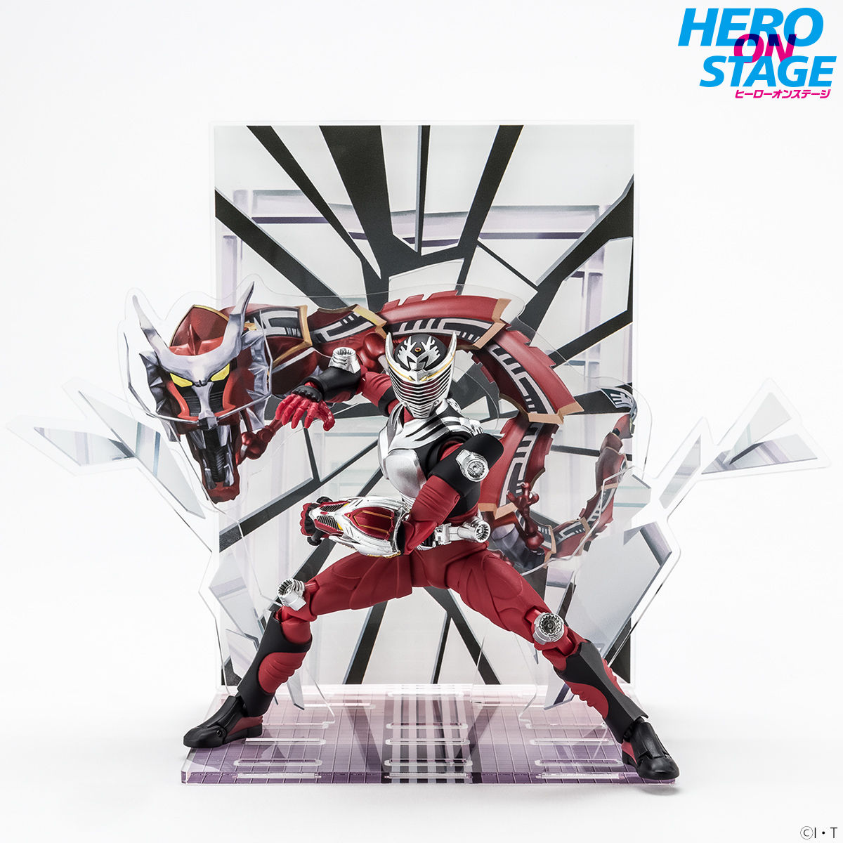 Hero On Stage Kamen Rider Ryuki Display