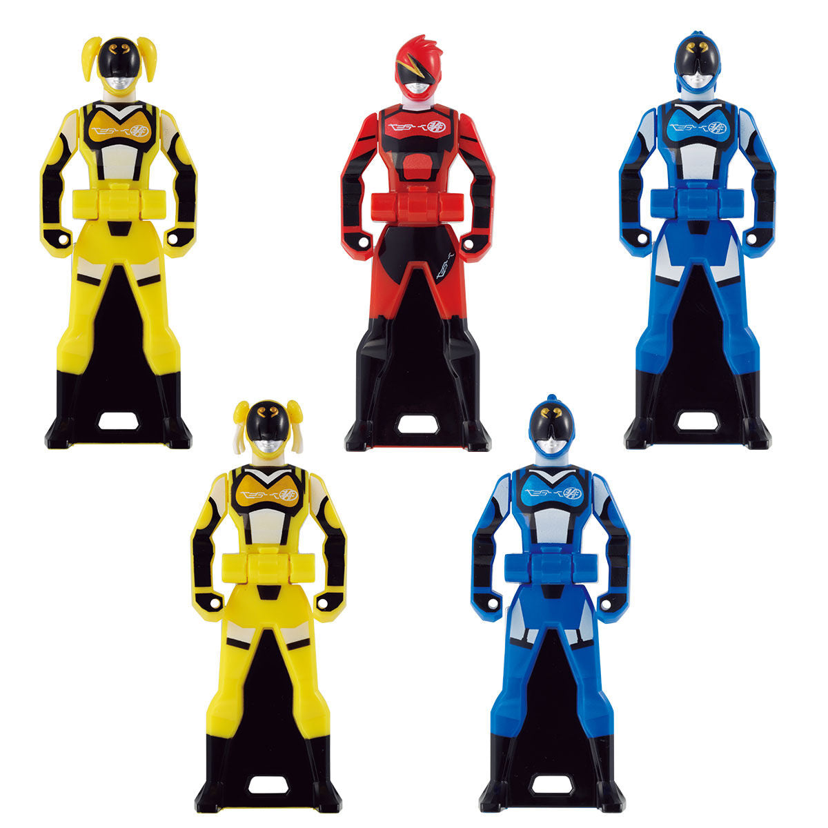 Unofficial Akibaranger 10th Anniversary Ranger Key & Sentai Gear Set