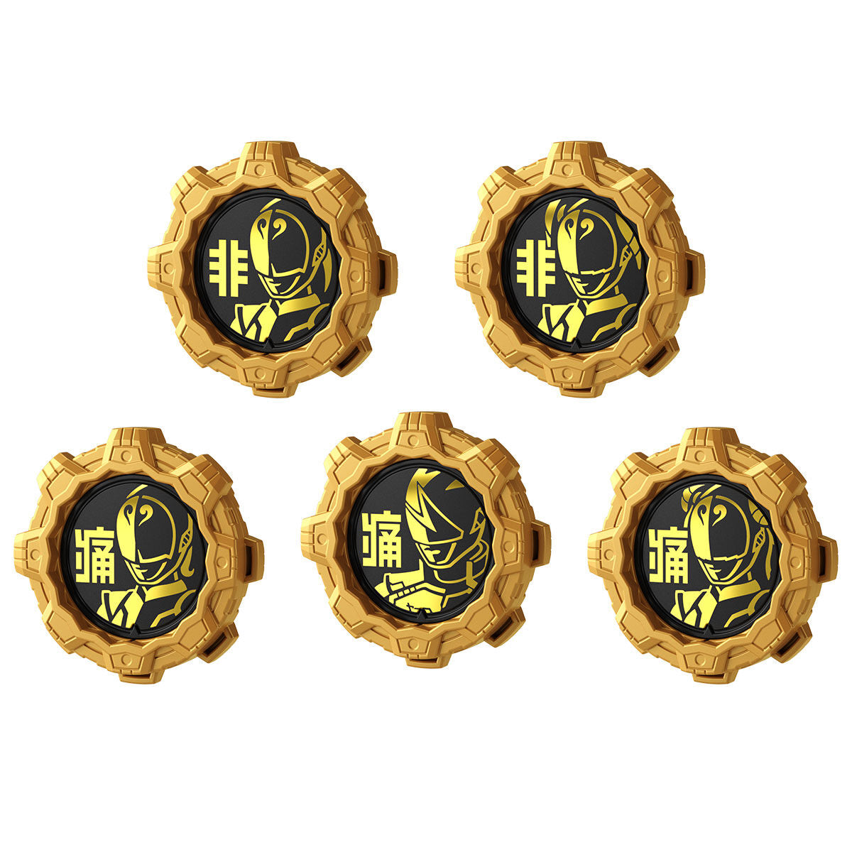 Unofficial Akibaranger 10th Anniversary Ranger Key & Sentai Gear Set