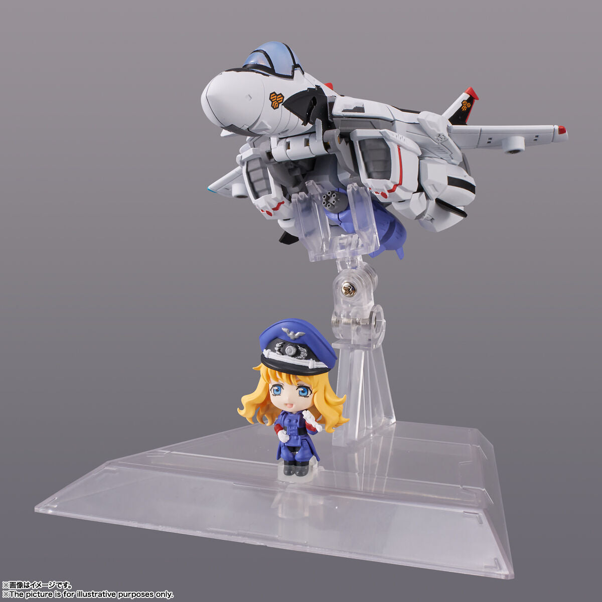 Macross Frontier Tiny Session VF-25F Messiah Valkyrie (Alto Use) w/ Sheryl