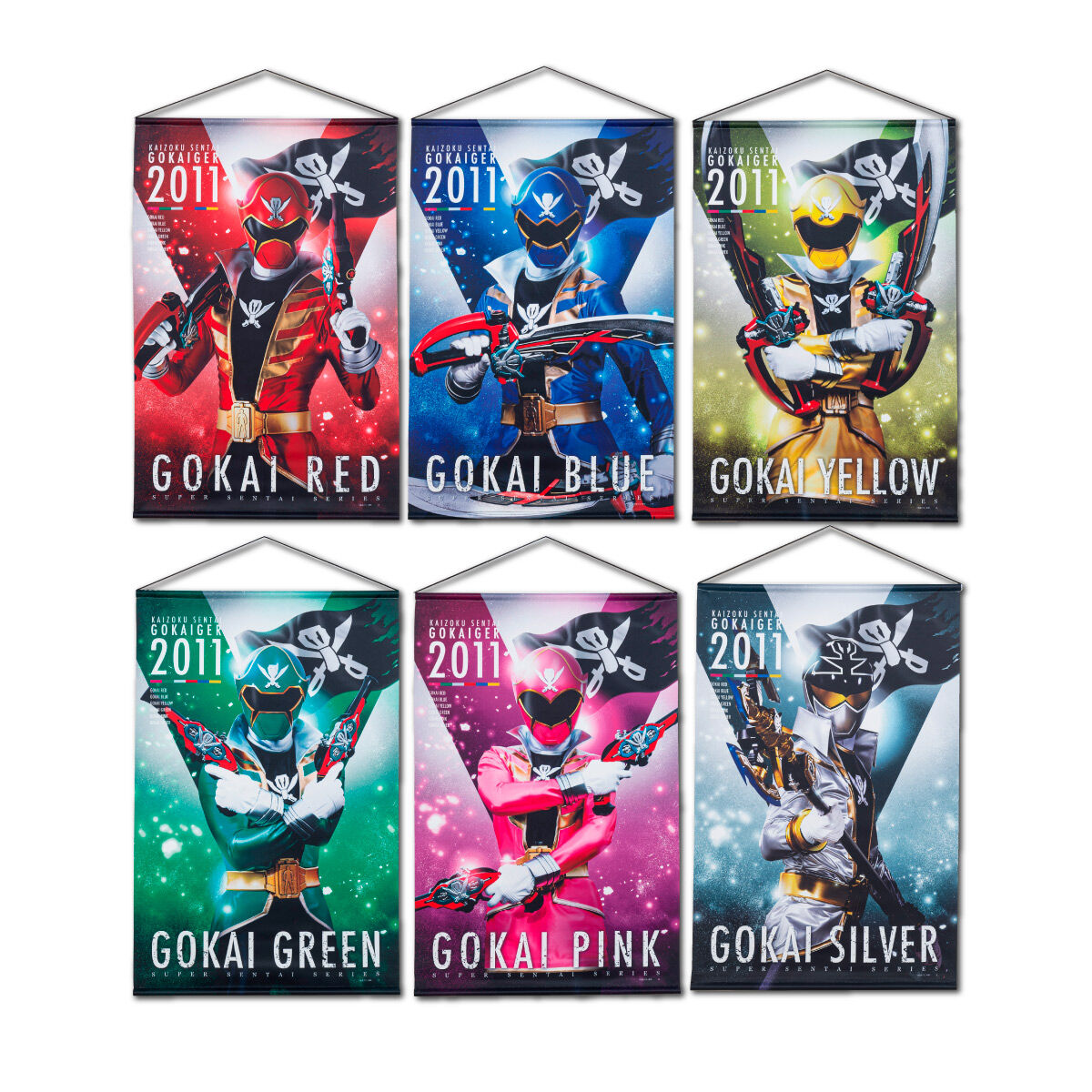 Kaizoku Sentai Gokaiger Hanging Wall Tapestries