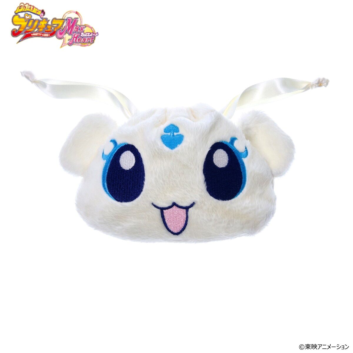 Futari wa Precure Max Heart Fluffy Drawstring Bag