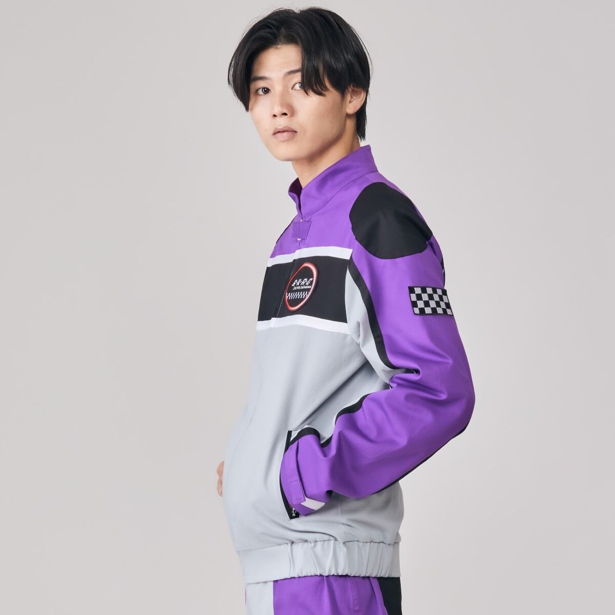 Boon Violet Pit Crew Jacket