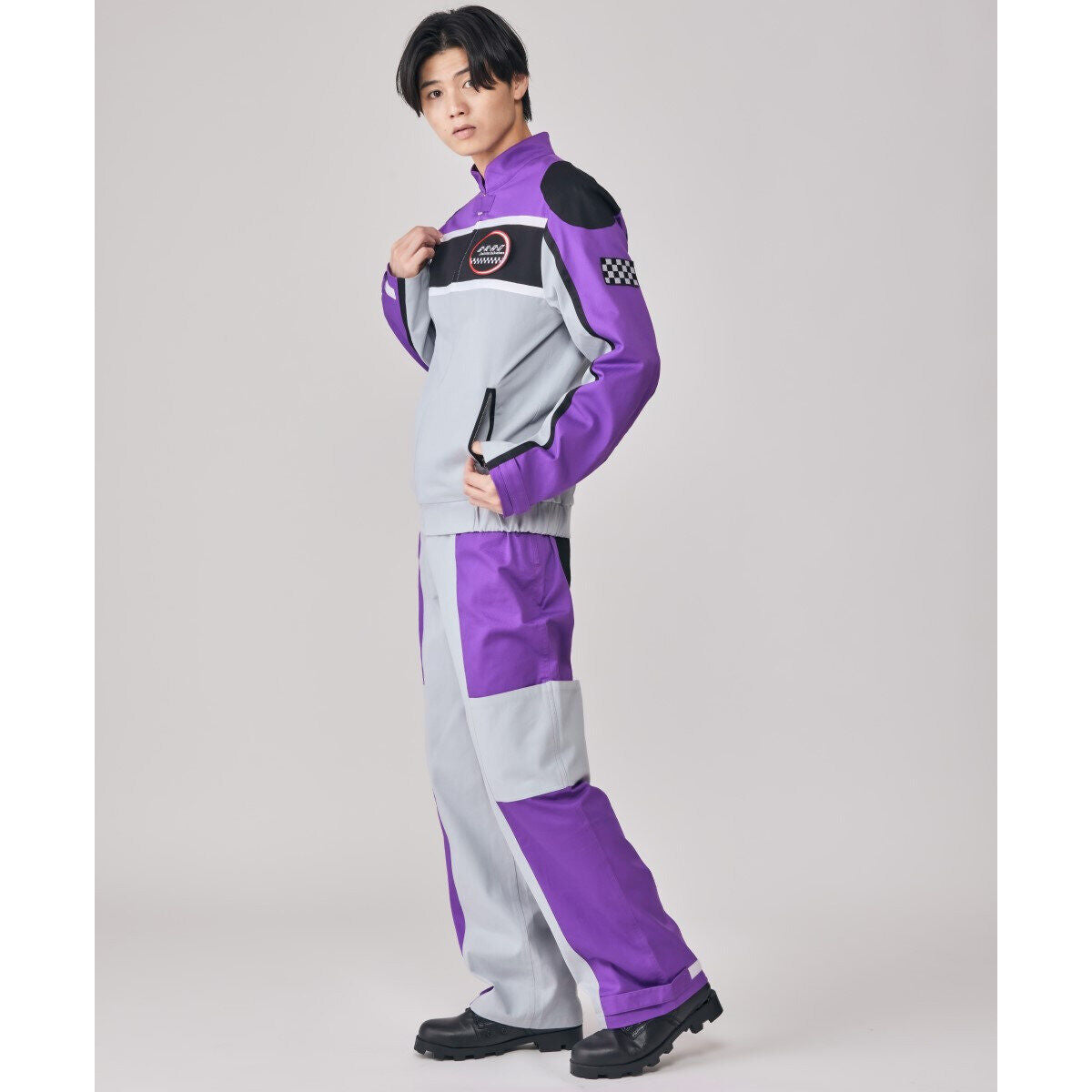 Boon Violet Pit Crew Jacket