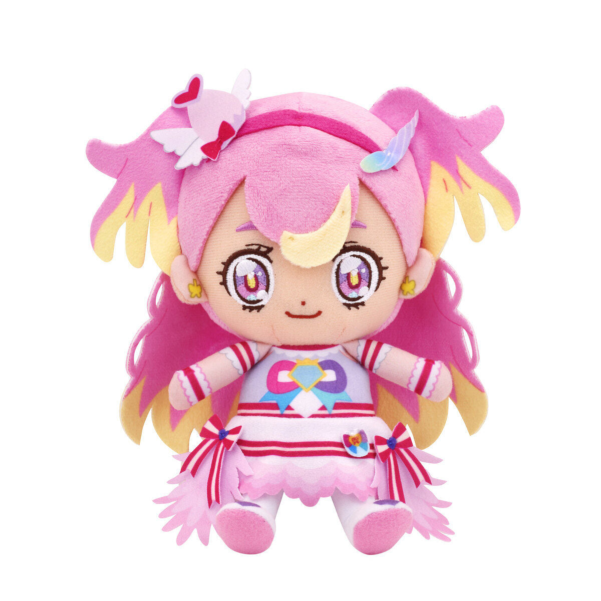 Cure Friends Cure Wonderful Diamond Ribbon Style Plush