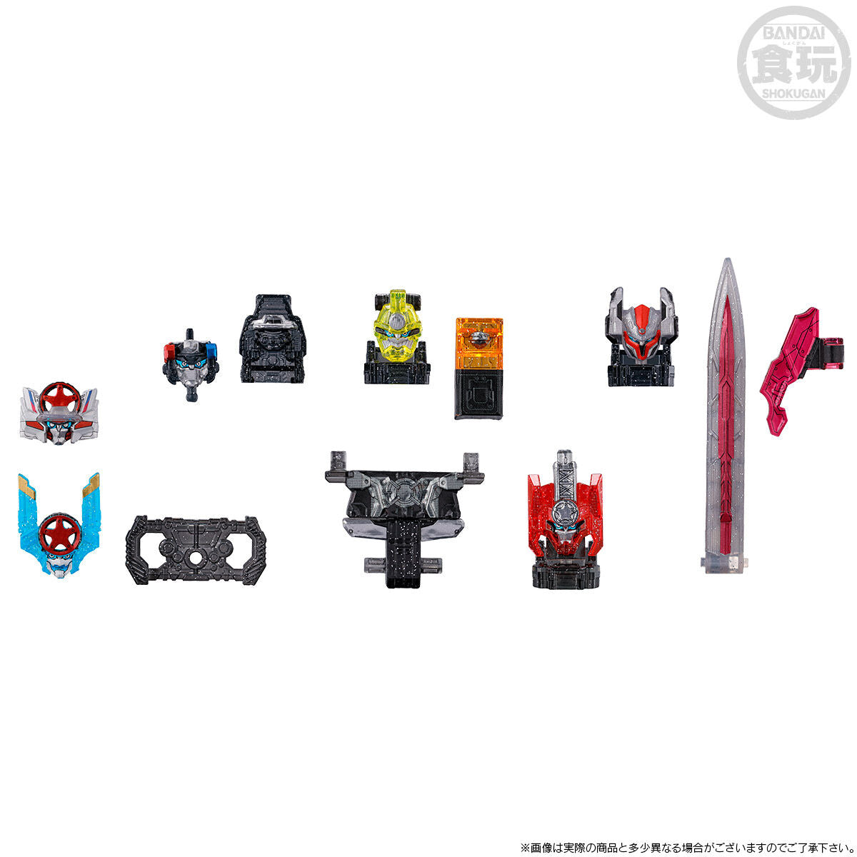 [PREORDER] Boonboomger 9 Great Robo Minipla Set - Glitter Clear Ver