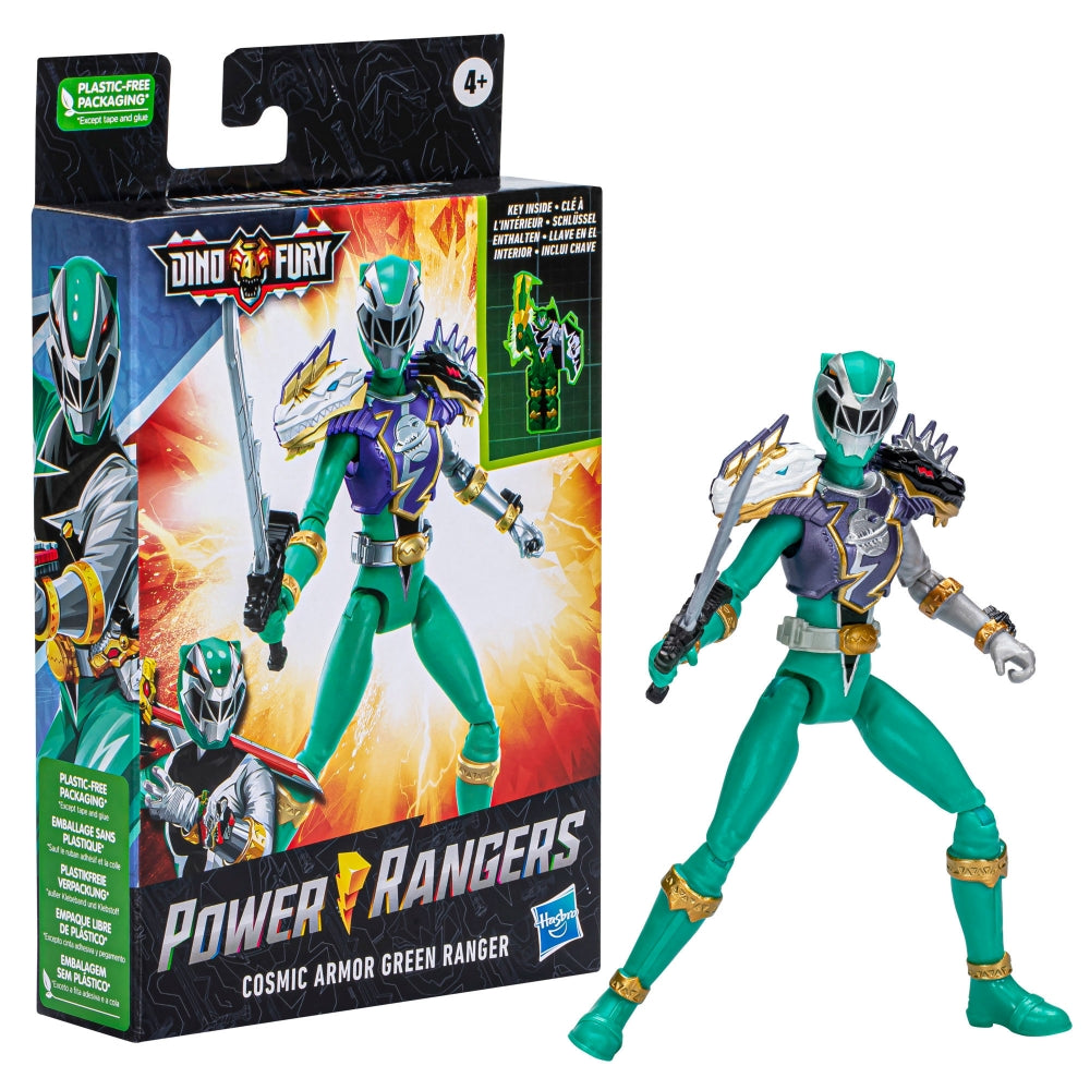 Dino Fury Cosmic Armor Green Ranger