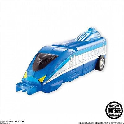 Bandai ToQGer Blue Ressha Zord Shuppatsu! Dash Candy Toy Power Rangers 2014