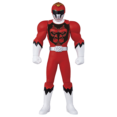 Zyuoh Gorilla 6 Vinyl Figure Zyuohger 2016 Japanese Power Rangers