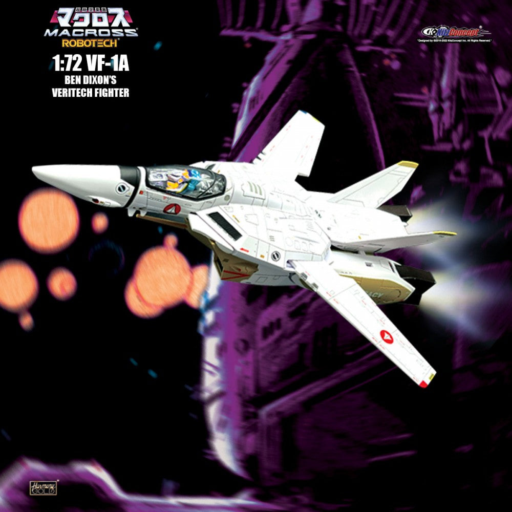 Macross 1/72 VF-1A Ben Dixon's Veritech Fighter - KitzConcept