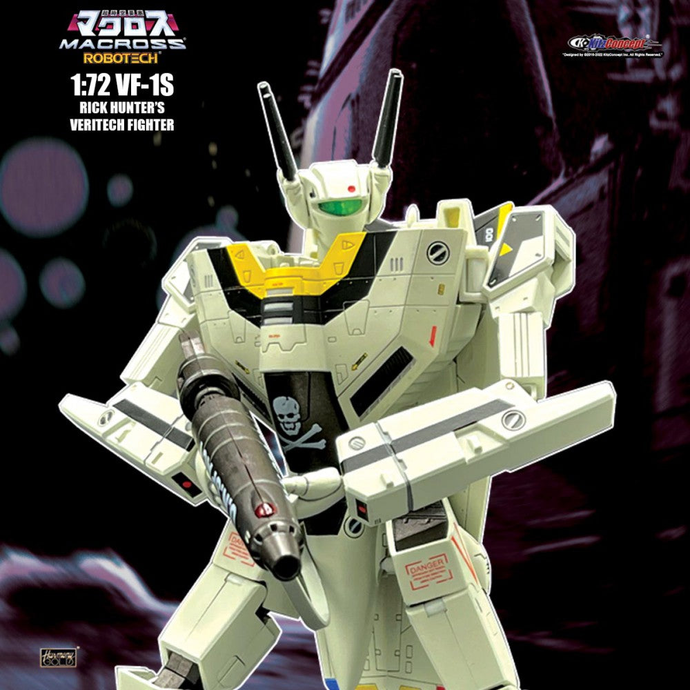 Macross 1/72 VF-1S Rick Hunter's Veritech Fighter - KitzConcept V2