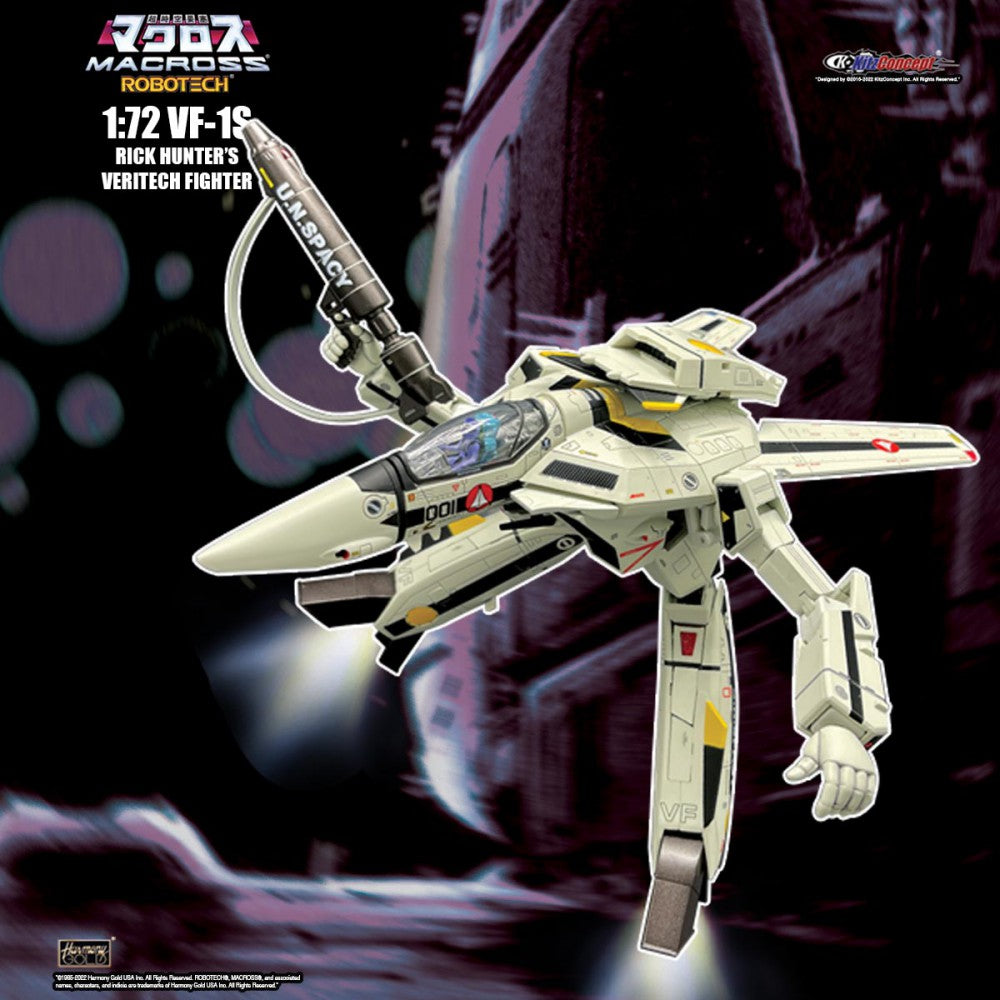 Macross 1/72 VF-1S Rick Hunter's Veritech Fighter - KitzConcept V2