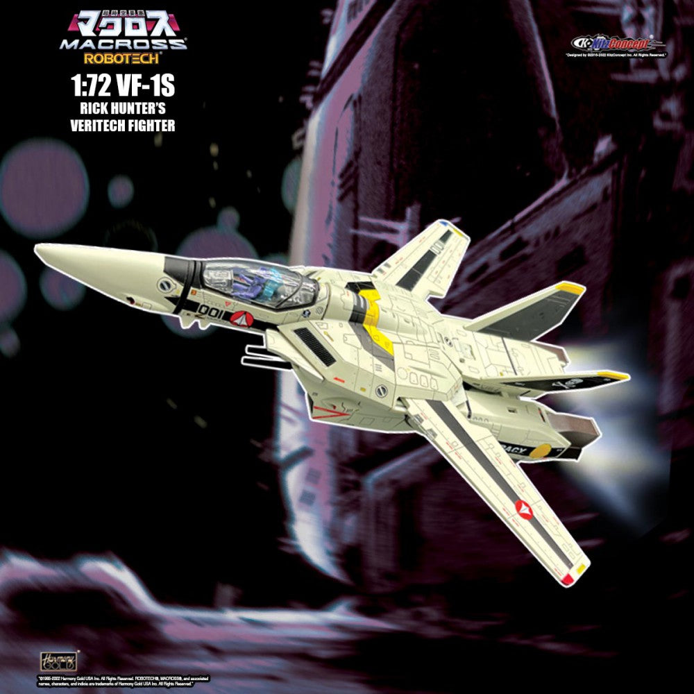 Macross 1/72 VF-1S Rick Hunter's Veritech Fighter - KitzConcept V2