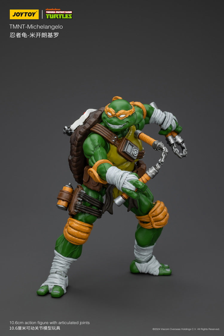 [PREORDER] JoyToy TMNT Michelangelo 1/18 Scale Figure