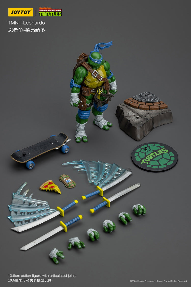 [PREORDER] JoyToy TMNT Leonardo 1/18 Scale Figure