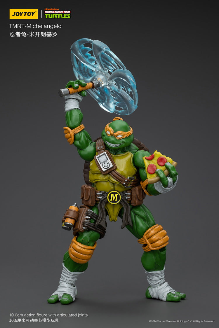 [PREORDER] JoyToy TMNT Michelangelo 1/18 Scale Figure