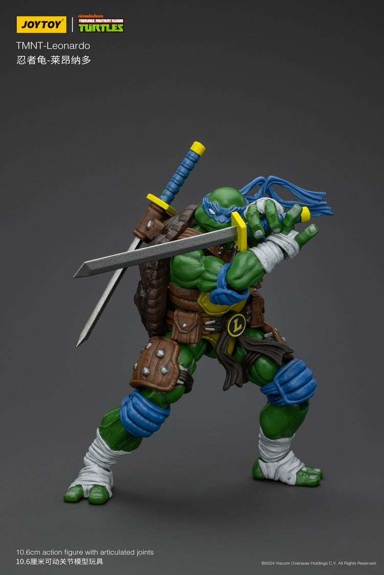 [PREORDER] JoyToy TMNT Leonardo 1/18 Scale Figure