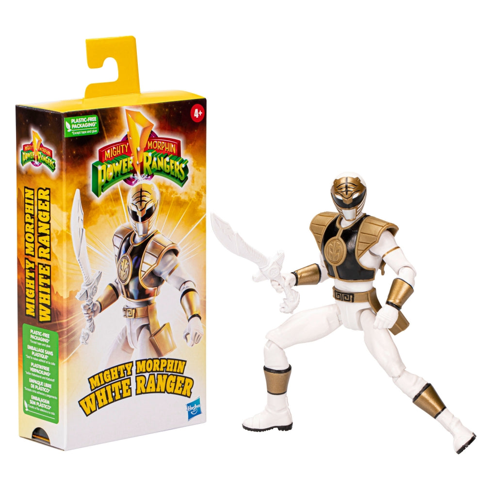 Mighty Morphin VHS Figure - White Ranger