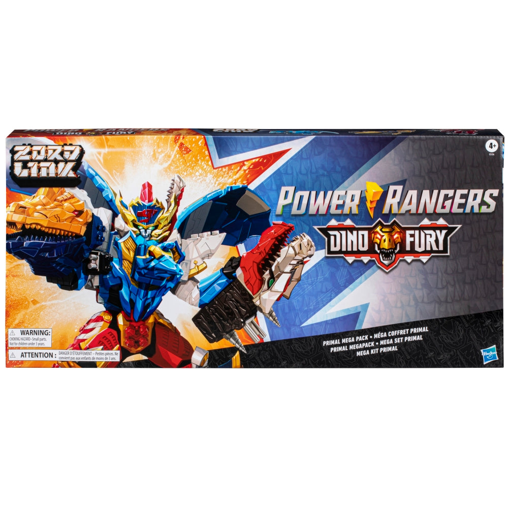 Power Rangers Dino Fury Primal Mega Pack