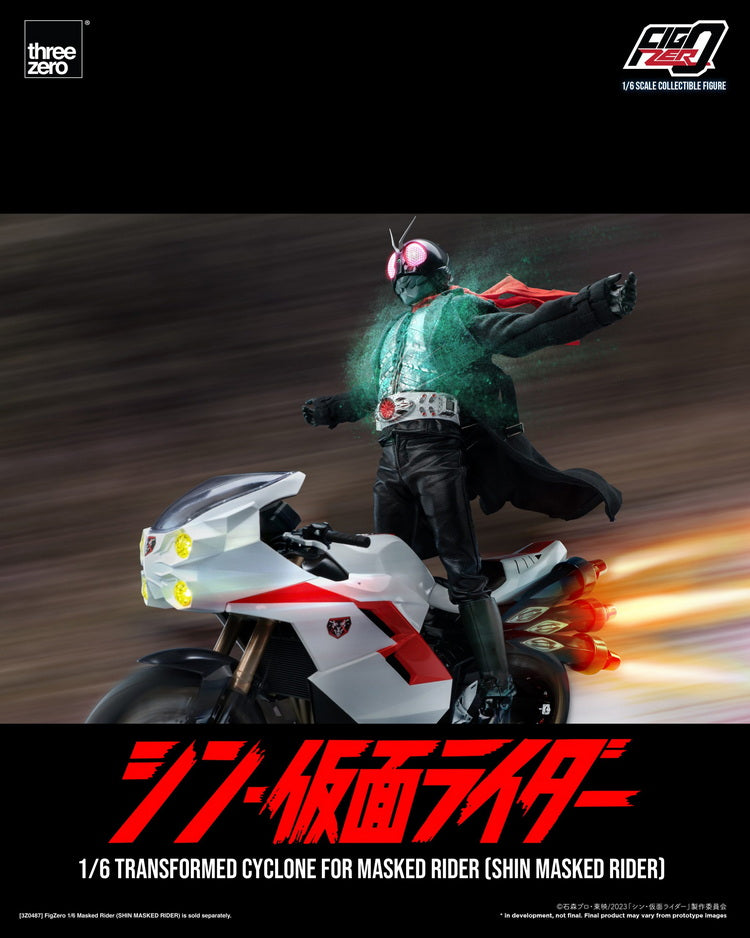 FigZero Transformed Cyclone for Shin Kamen Rider